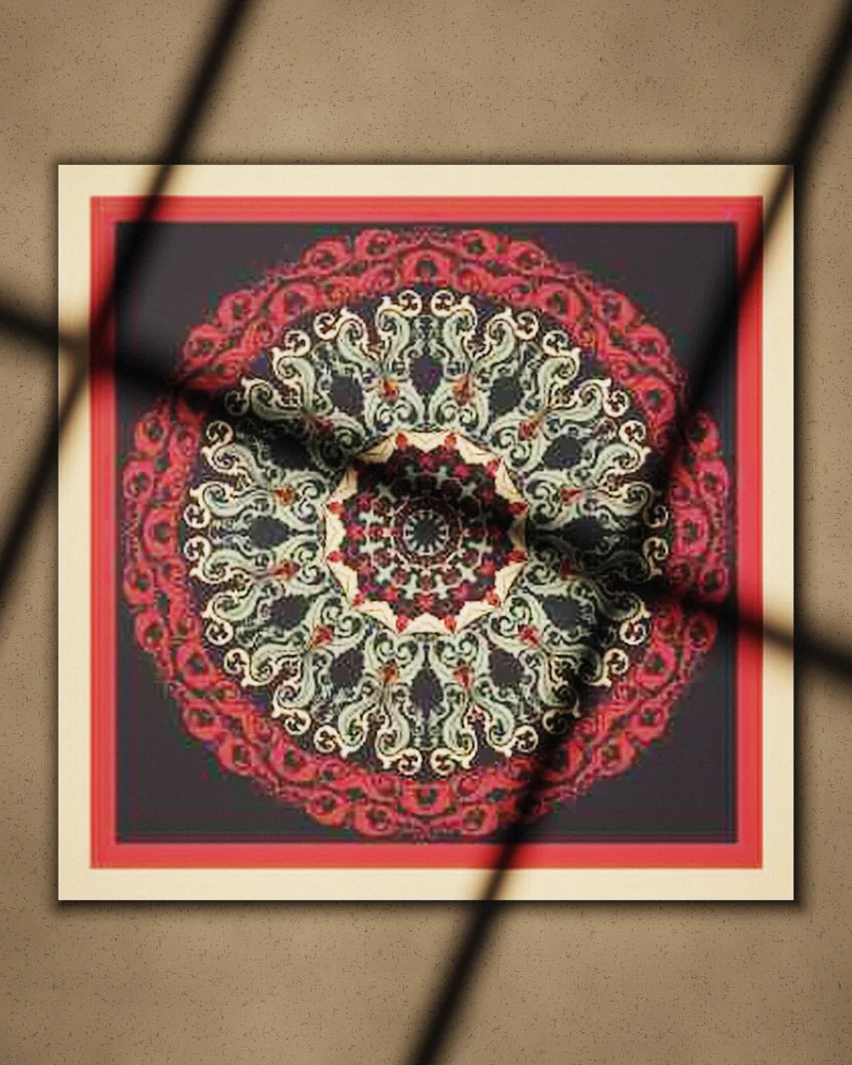 Darbar large bandana laid flat