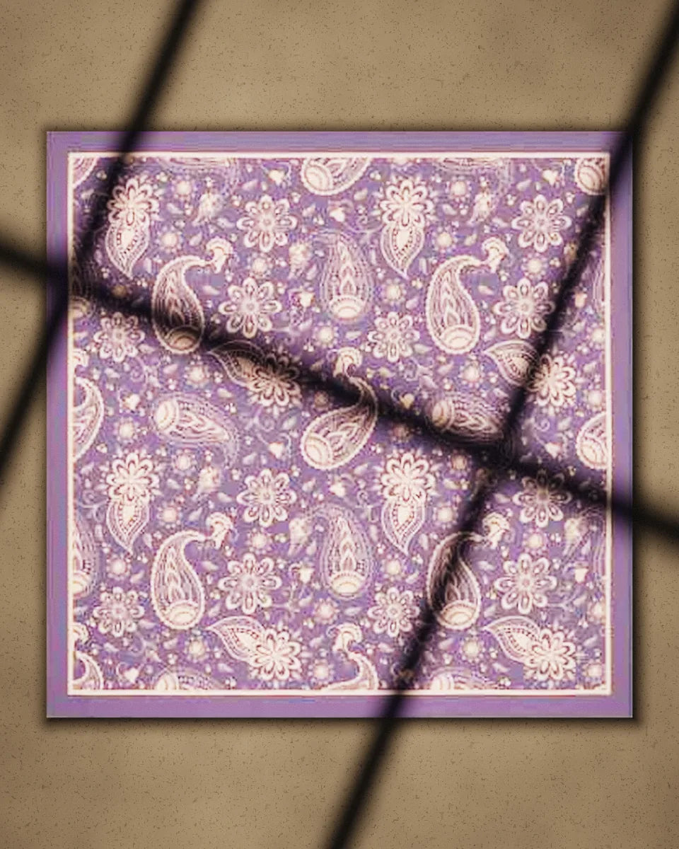 Jamun bandana laid flat