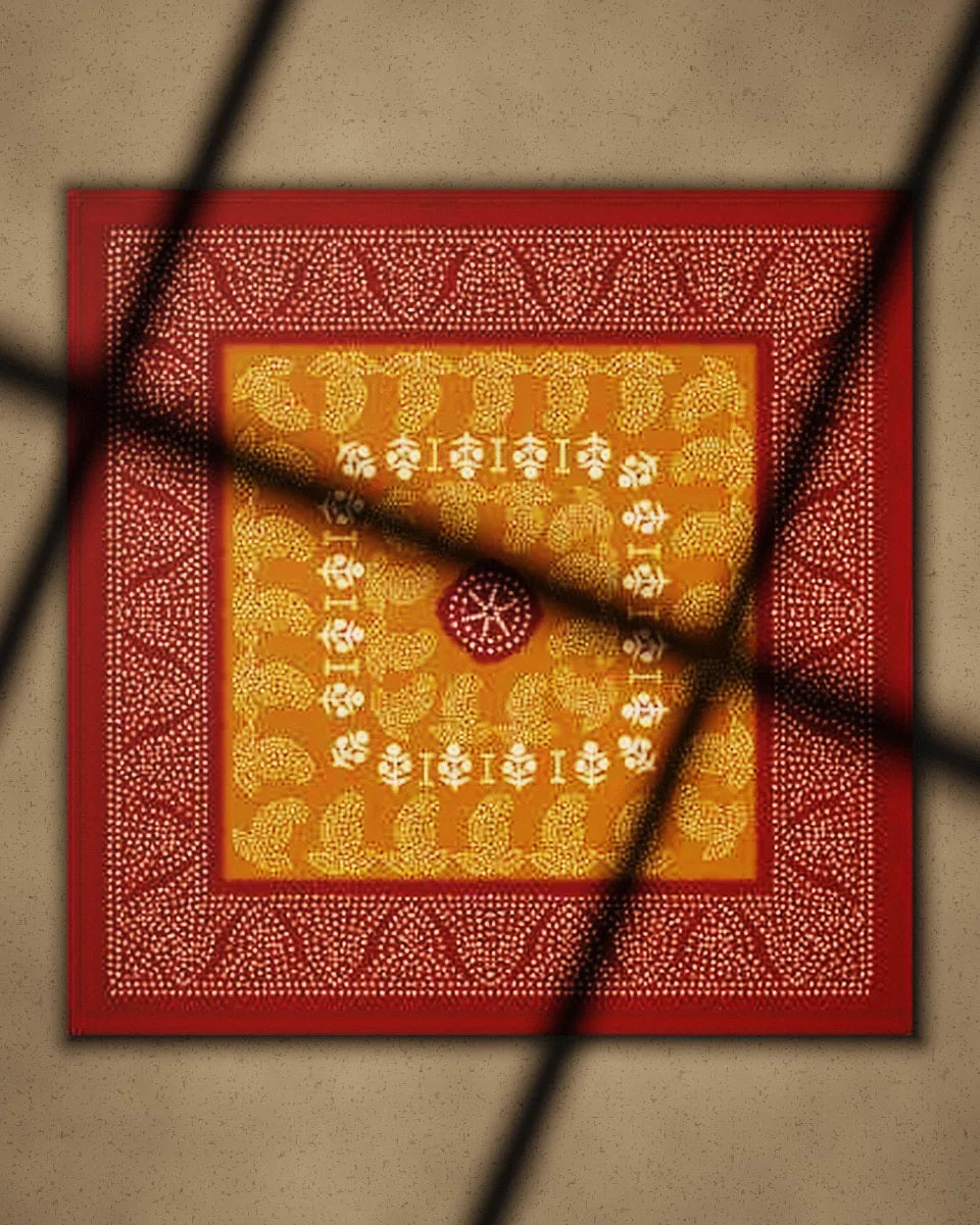 Sarson large bandana laid flat