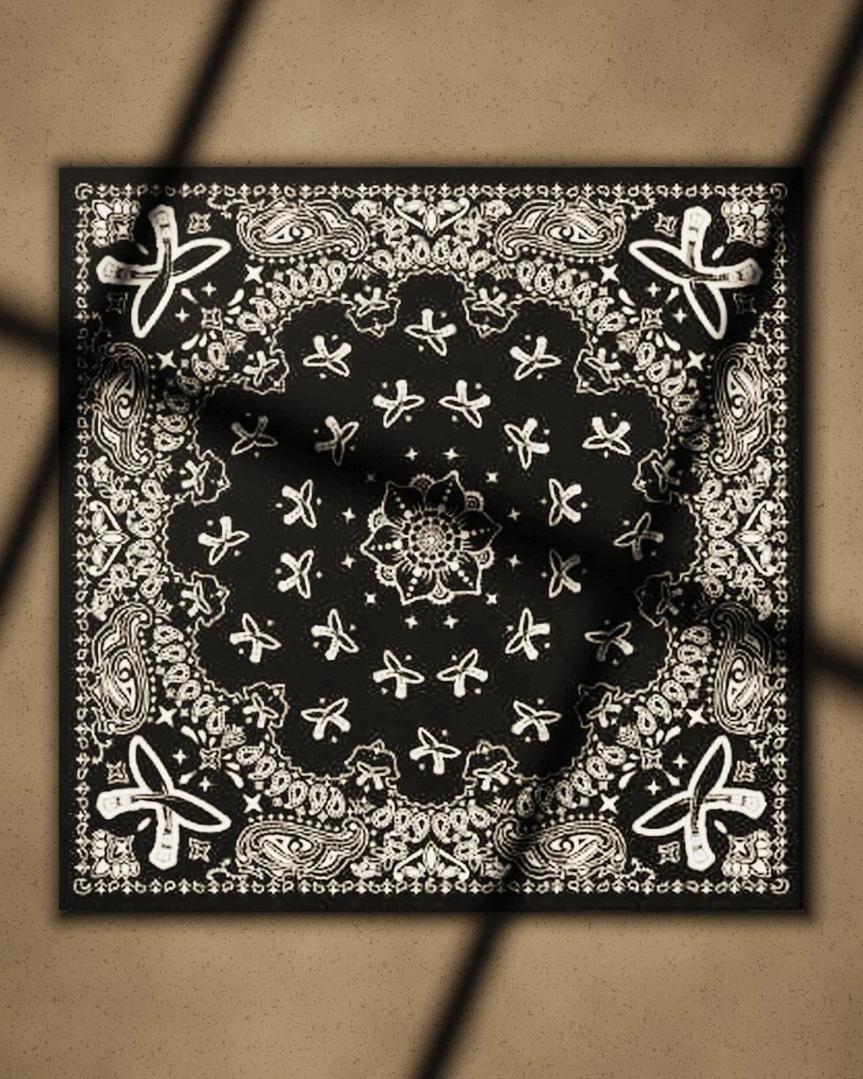 Titli bandana laid flat